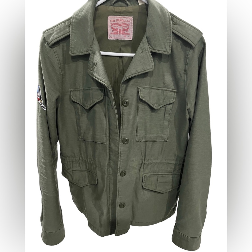 Levi's Olive Green Utility Jacket